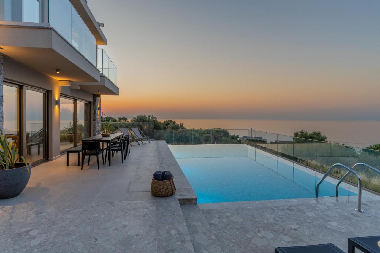 Villa Onyx - With Private Heated Pool Atsipopoulo Екстер'єр фото